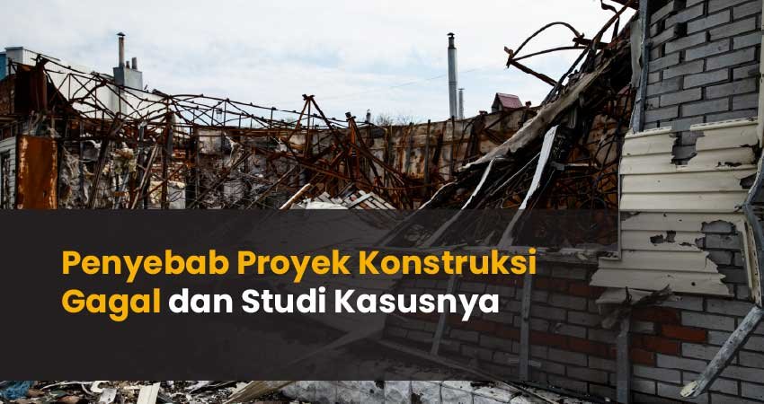 Penyebab proyek konstruksi gagal