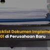 Checklist dokumen Implementasi ISO 37001